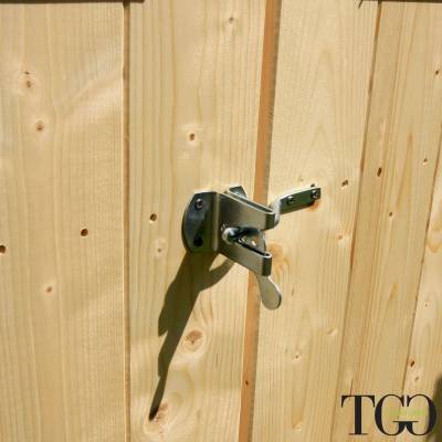 Casetta in legno Wanda Box Capanno Attrezzi - chiavistello