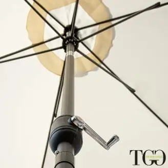 Ombrelloni - Ombrellone 3x3 in alluminio inclinabile Amalfi