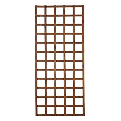 Griglia in legno per esterno Hortus color castagno 90 x 180 cm