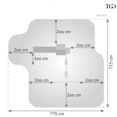 Altalena e Scivolo Parco giochi con tetto Fungoo FLAPPI giochi da giardino in legno