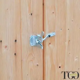 Casetta in legno Per Pallet e Bancali Fidan con porta doppia 178x273 cm