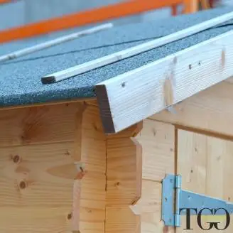 Casetta in legno Per Pallet e Bancali Fidan con porta doppia 178x273 cm