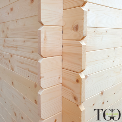 Casetta in legno da giardino 1,5x1,5 m Jack