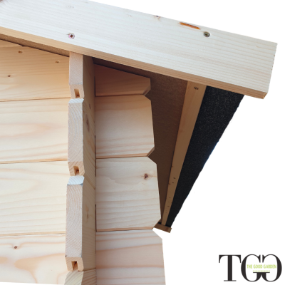 Casetta in legno da giardino 1,5x1,5 m Jack