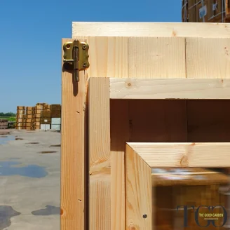 Casette in legno - Casetta in legno 2x2,5 Per Attrezzi Jack con por...