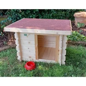 Arredo da esterno - Cuccia da esterno in legno LAILA 77x60 cm