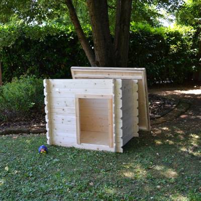 Cuccia da esterno in legno Lilly 98X77 CM