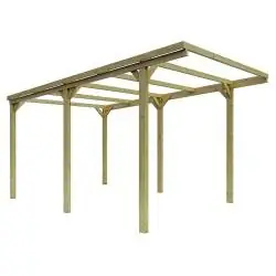 CarPort - Pergola da Giardino 3x5 in Legno per Auto