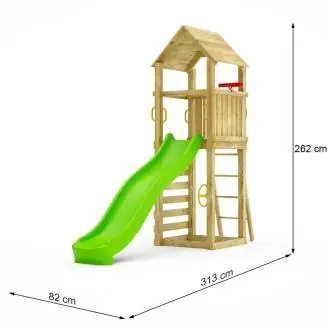 Gioco da giardino in legno Autoclavato Playland Jumpy TGG Play