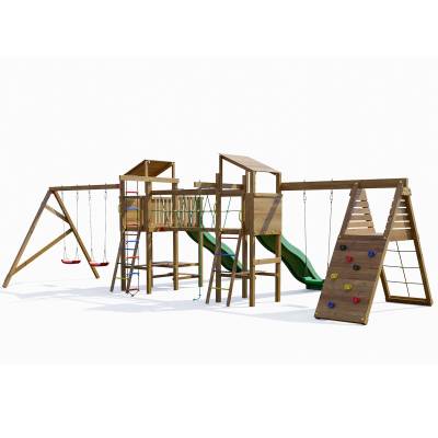 Parco Giochi in legno Autoclavato Playland BigFun TGG Play