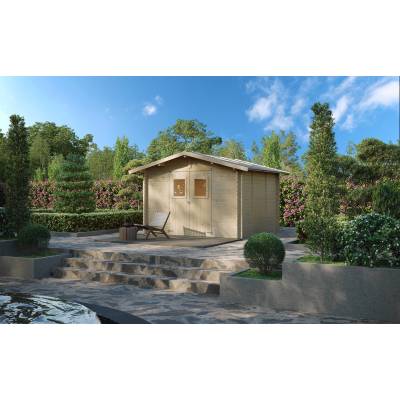 Casette in legno - Casetta in legno da giardino Carlotta 3x3 m con ...