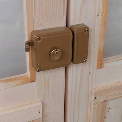 Casetta in legno 2,5x2,5 Per Attrezzi Willa con porta doppia finestrata 249x249 cm