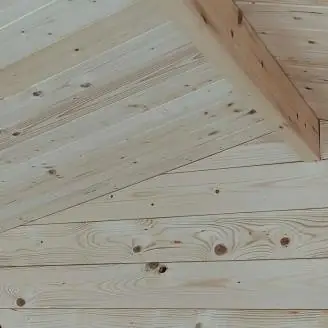 Casetta in legno 2,5x2,5 Per Attrezzi Willa  con porta doppia finestrata 249x249 cm