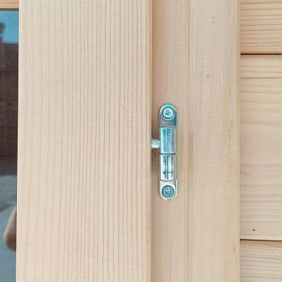 Casetta in legno 2,5x2,5 Per Attrezzi Willa con porta doppia finestrata 249x249 cm