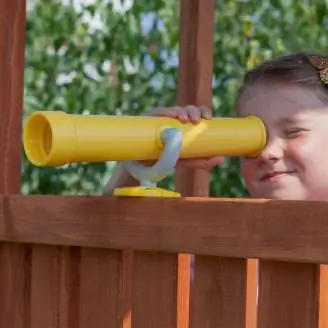 Casetta da giardino per bambini con scivolo Fungoo SET GIANT MOVE BEACH