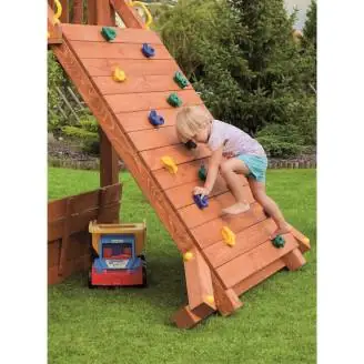 Casetta da giardino per bambini con scivolo Fungoo SET GIANT MOVE BEACH