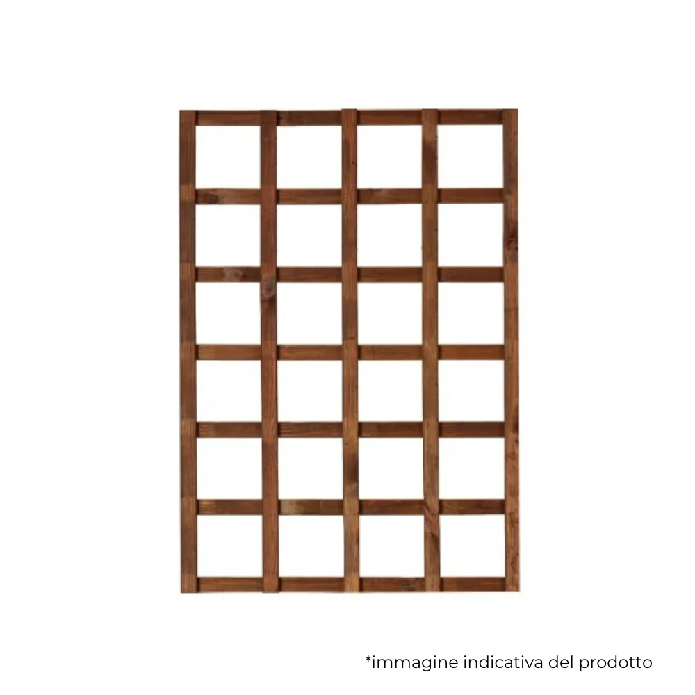 Griglia in legno per esterno Hortus color castagno 60 x 90 cm