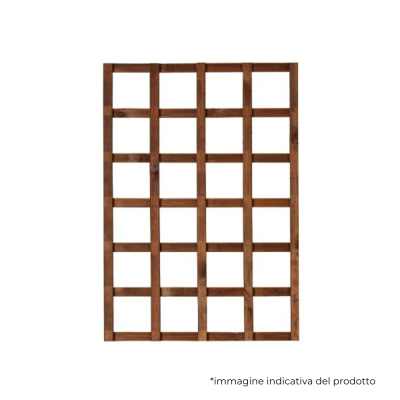 Griglia in legno per esterno Hortus color castagno 60 x 90 cm