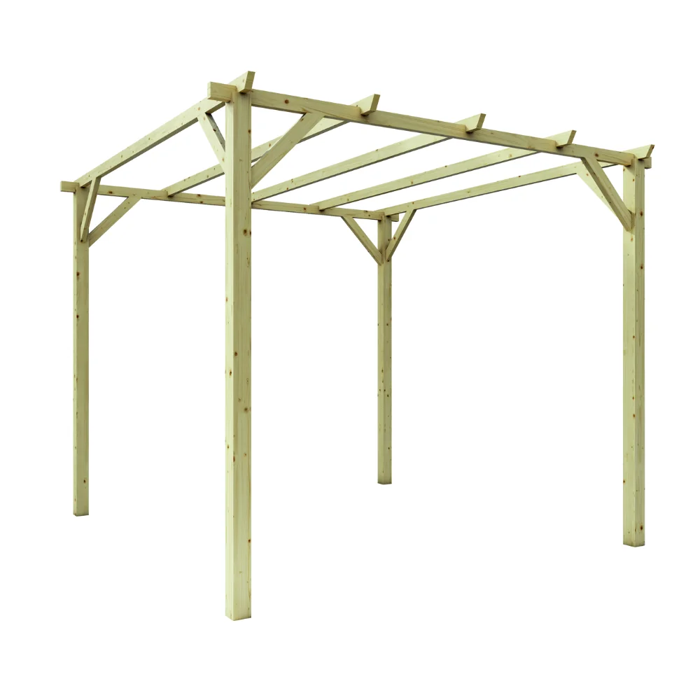 Ligna - Pergola da Giardino 3x3 in Legno