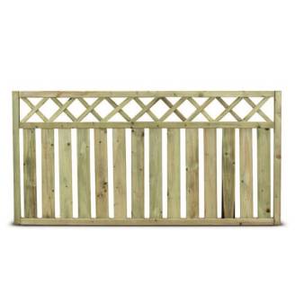 Recinzione Diritto Ares 180X90 Cm Colore Naturale