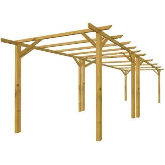 Lumina - Pergola da Giardino 3x6 in Legno