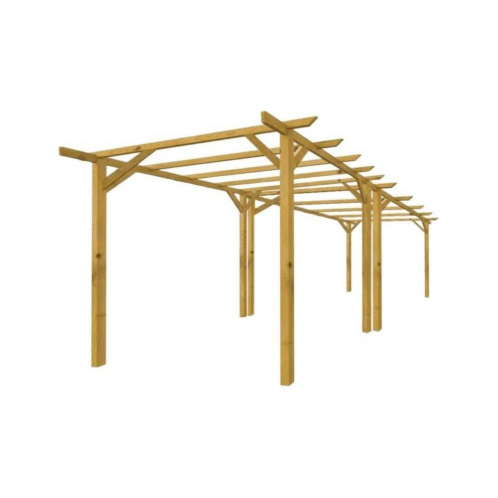 Lumina - Pergola da Giardino 3x6 in Legno