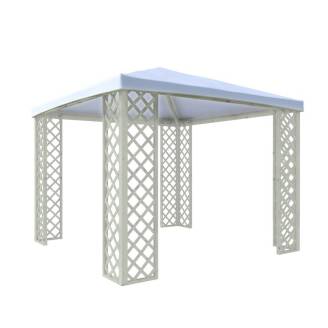 Telo in PVC antigrandine per Gazebo 3x3 colore Bianco