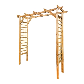 Pergola per Rosai 210x49x220 cm in legno impregnato