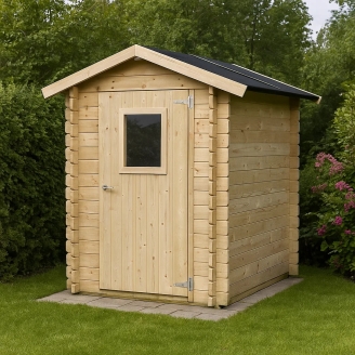 Casetta in legno da giardino 1,5x1,5 m Jack